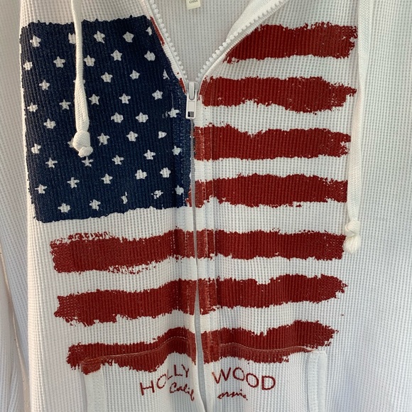 AMERICAN FLAG HOODIE - Picture 4 of 5